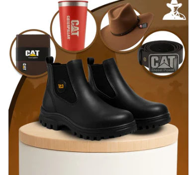 Botas Adventure de Cuero para Hombre – Resistencia y Estilo con Regalos Exclusivos