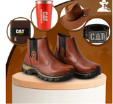 Botas Adventure de Cuero para Hombre – Resistencia y Estilo con Regalos Exclusivos