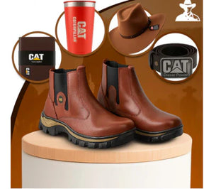 Botas Adventure de Cuero para Hombre – Resistencia y Estilo con Regalos Exclusivos