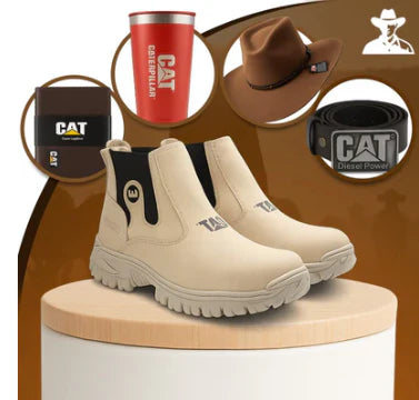 Botas Adventure de Cuero para Hombre – Resistencia y Estilo con Regalos Exclusivos